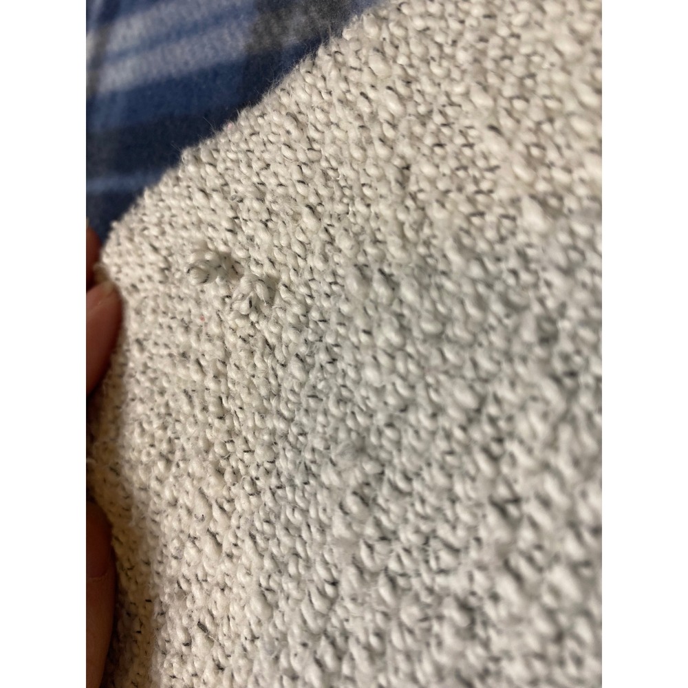 Vineyard Vines Womens XS Cream Textured Funnel Neck Pullover Sweater - Picture 5 of 7